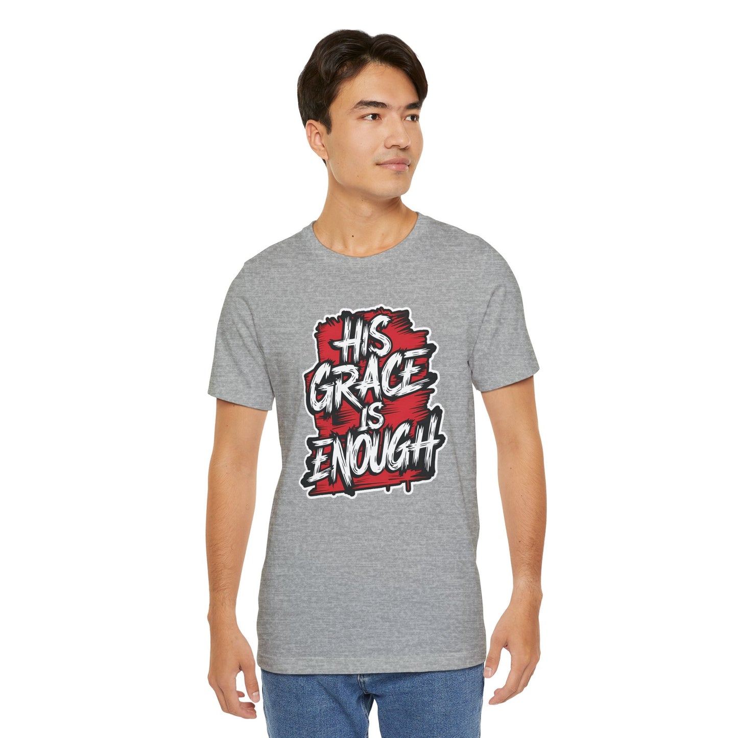 His Grace is Enough - Short Sleeve Tee