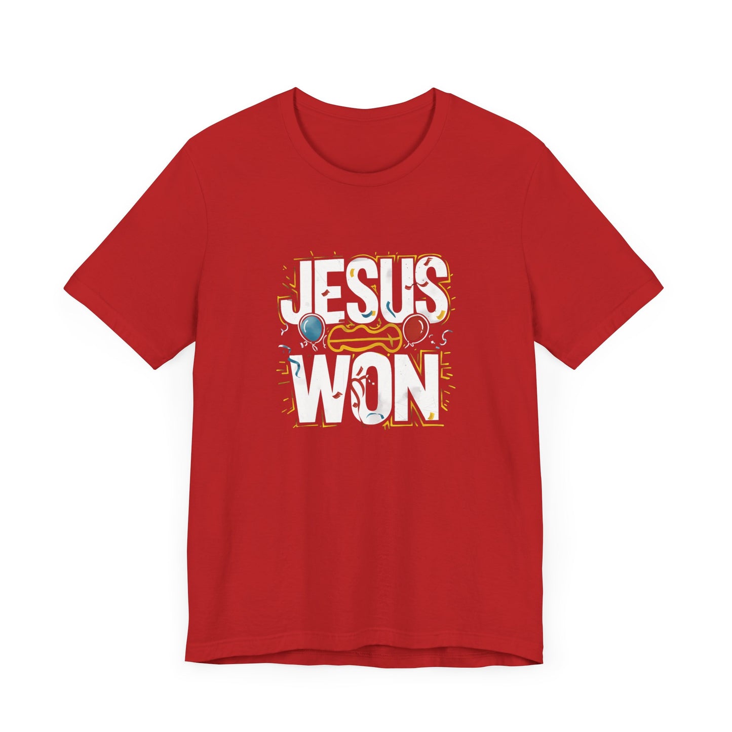 Jesus Won - Short Sleeve Tee