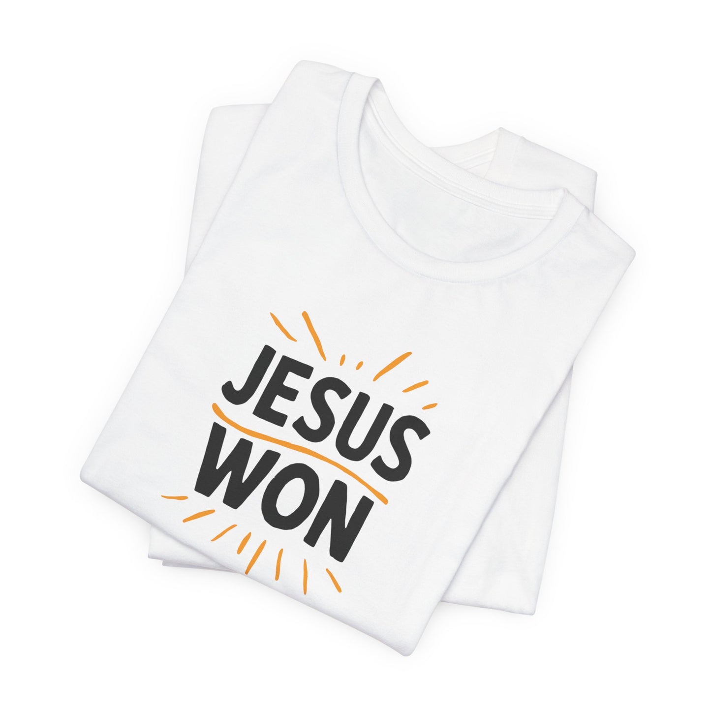 Jesus Won - Short Sleeve Tee