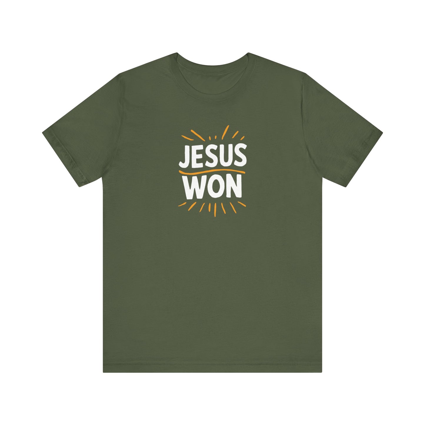 Jesus Won - Short Sleeve Tee