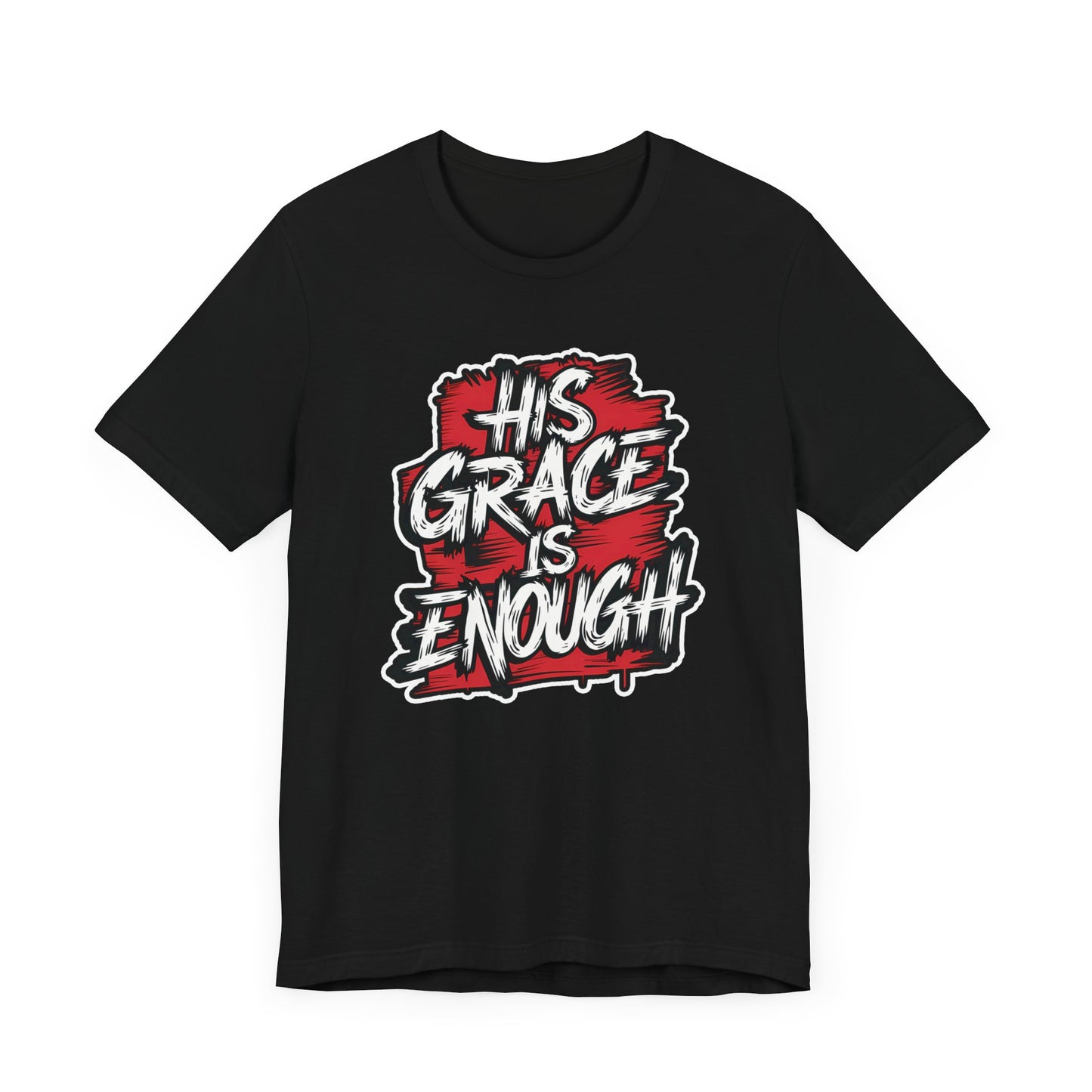 His Grace is Enough - Short Sleeve Tee