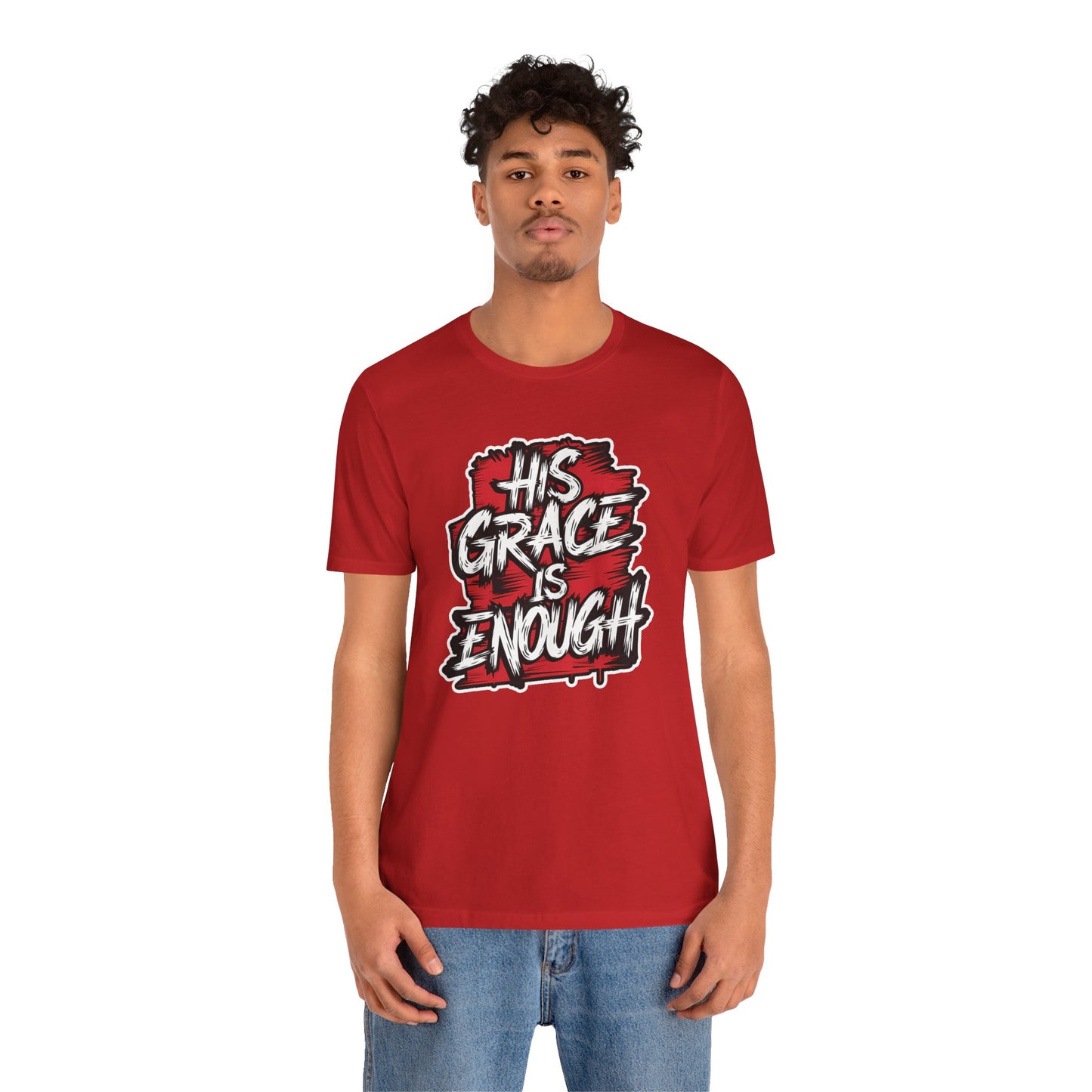 His Grace is Enough - Short Sleeve Tee
