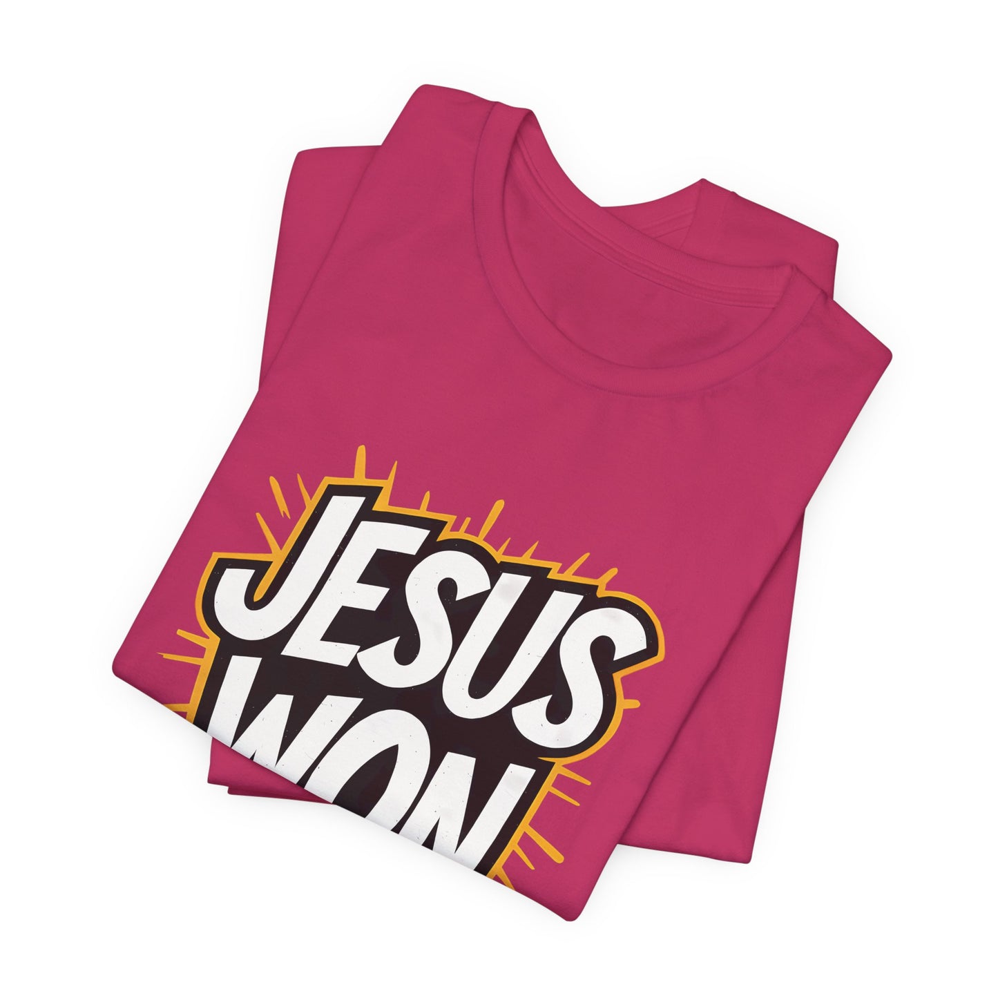 Jesus Won - Short Sleeve Tee