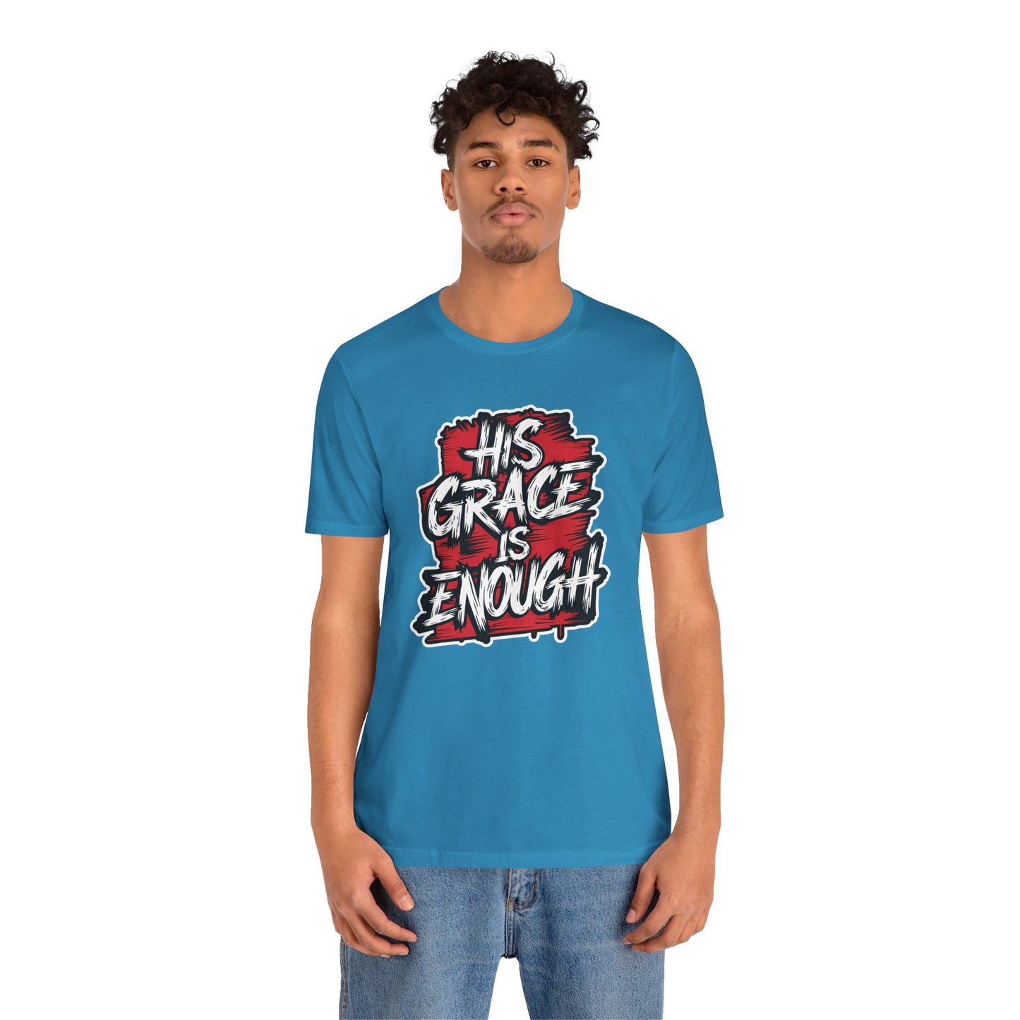 His Grace is Enough - Short Sleeve Tee