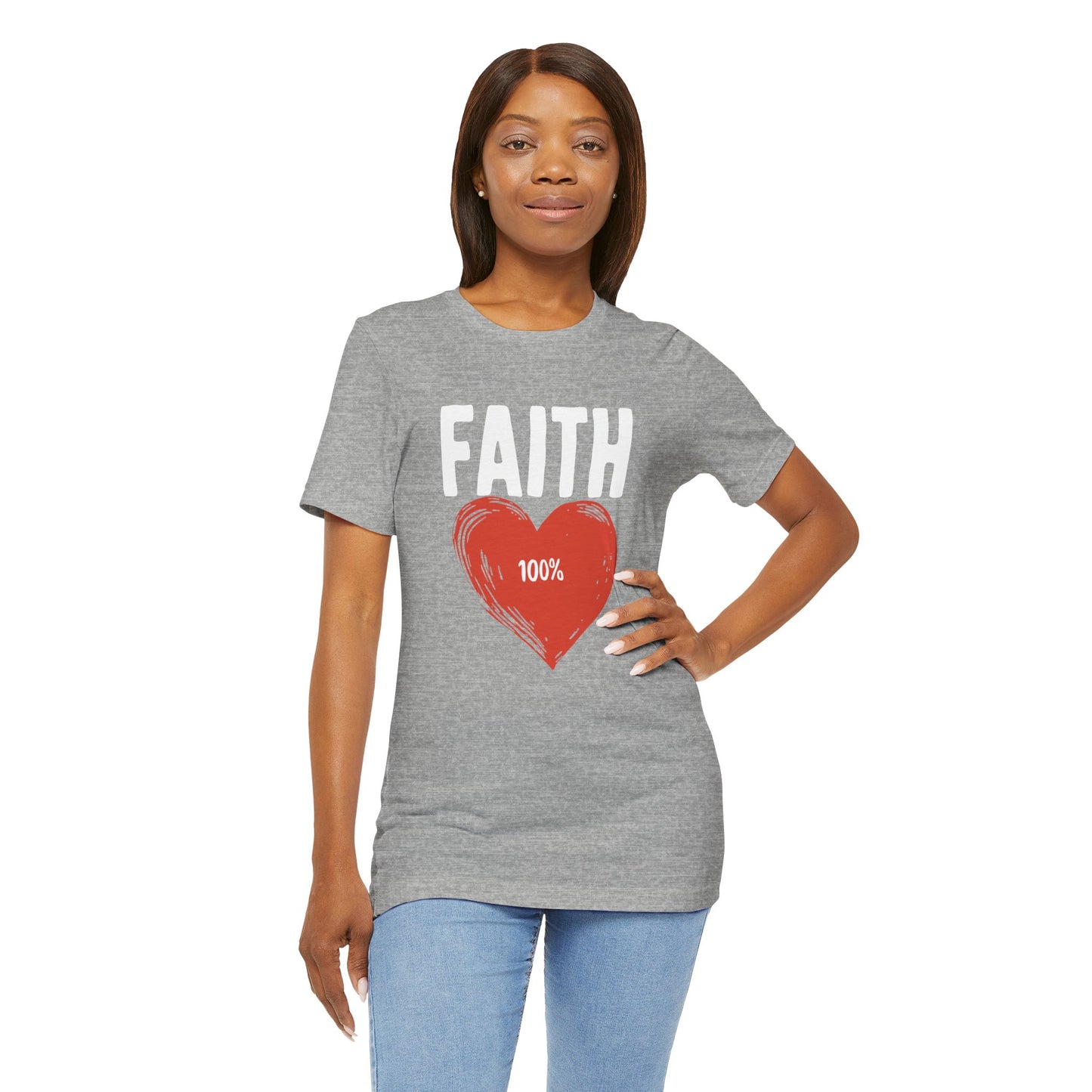 Faith 100% - Short Sleeve Tee