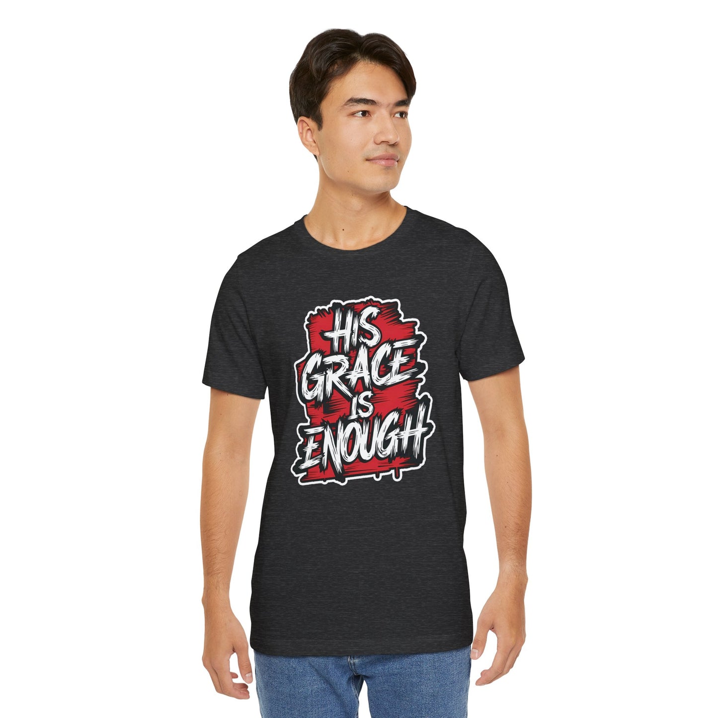 His Grace is Enough - Short Sleeve Tee
