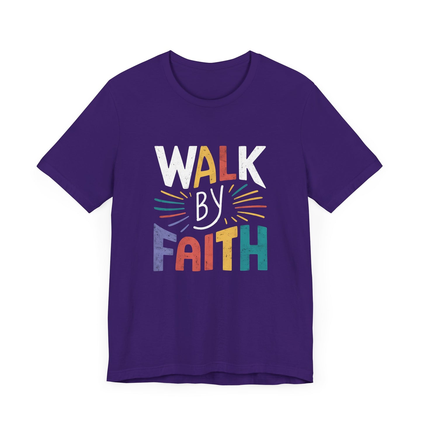 Walk by Faith - Short Sleeve Tee