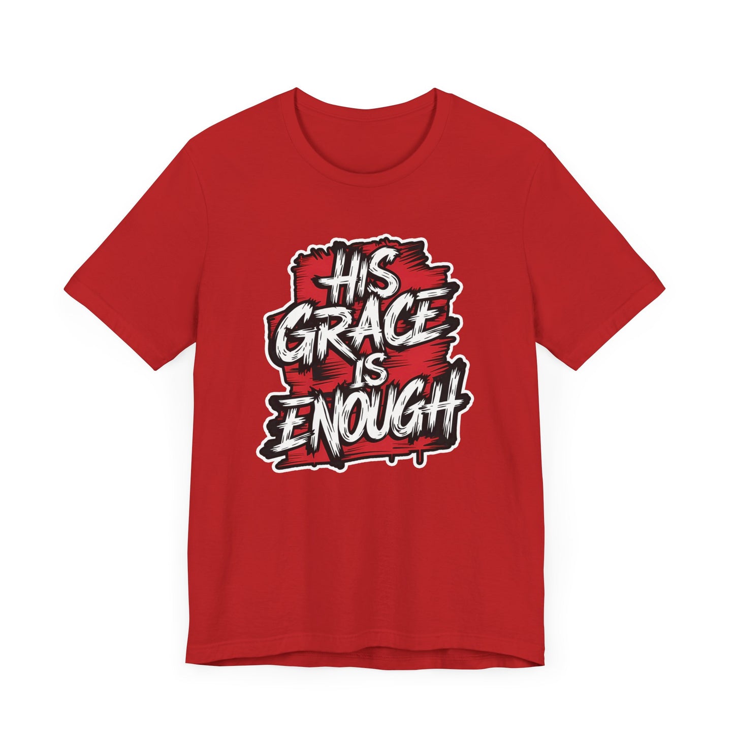 His Grace is Enough - Short Sleeve Tee