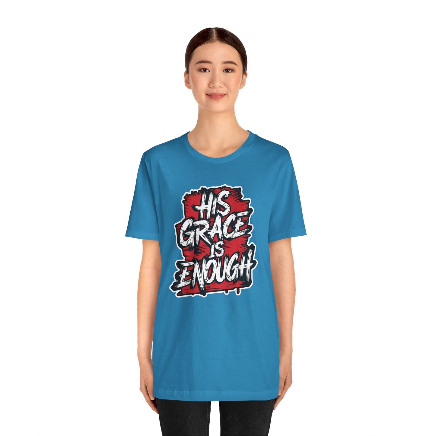 His Grace is Enough - Short Sleeve Tee