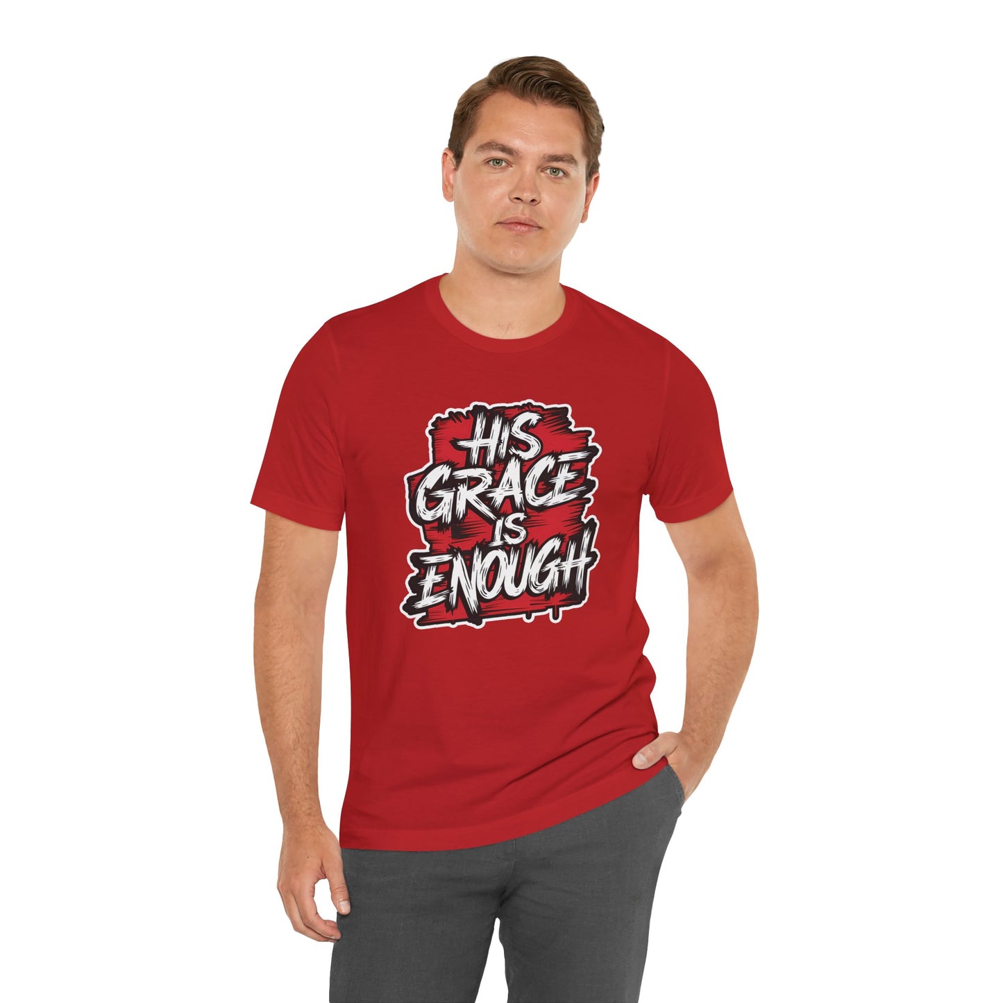 His Grace is Enough - Short Sleeve Tee