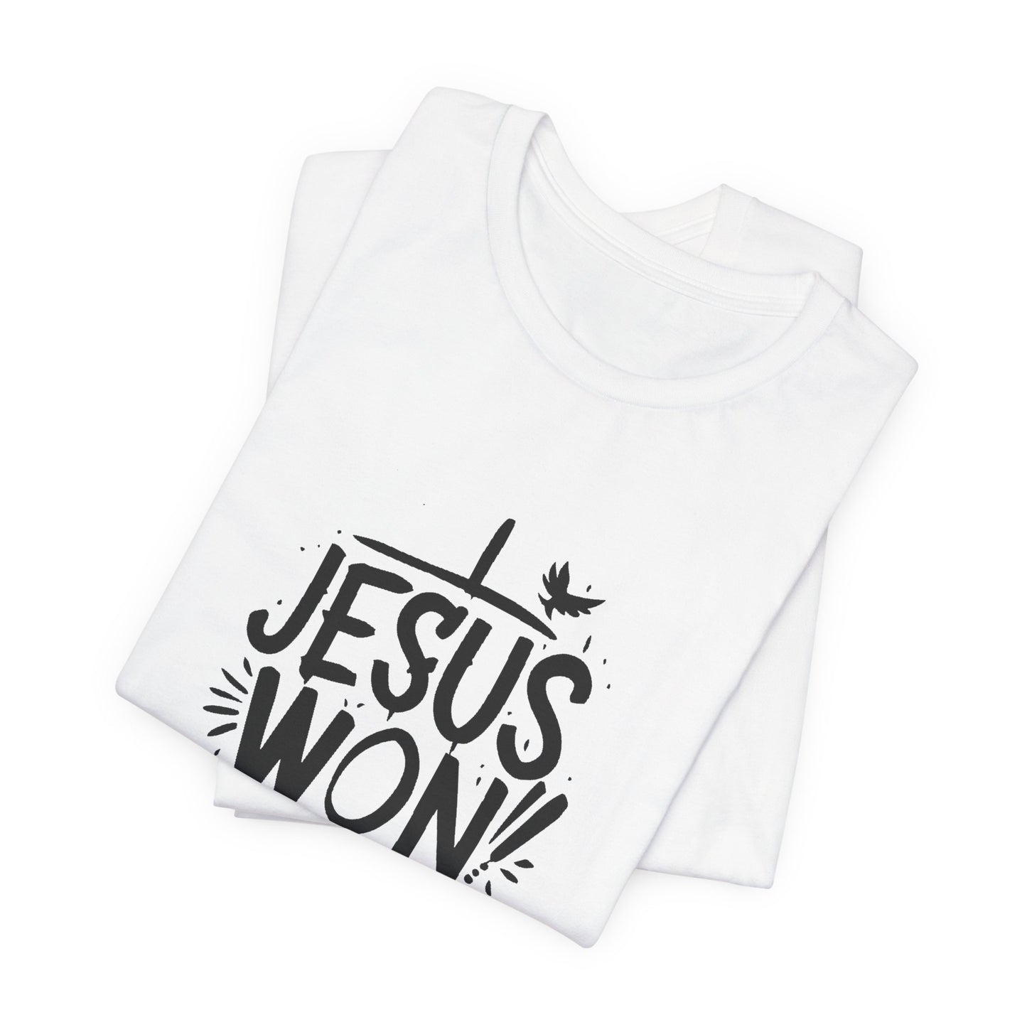 Jesus Won - Short Sleeve Tee