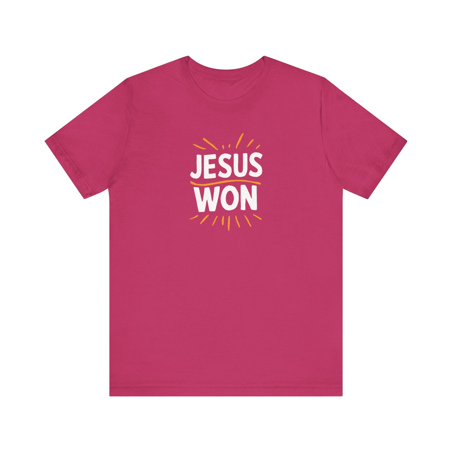 Jesus Won - Short Sleeve Tee