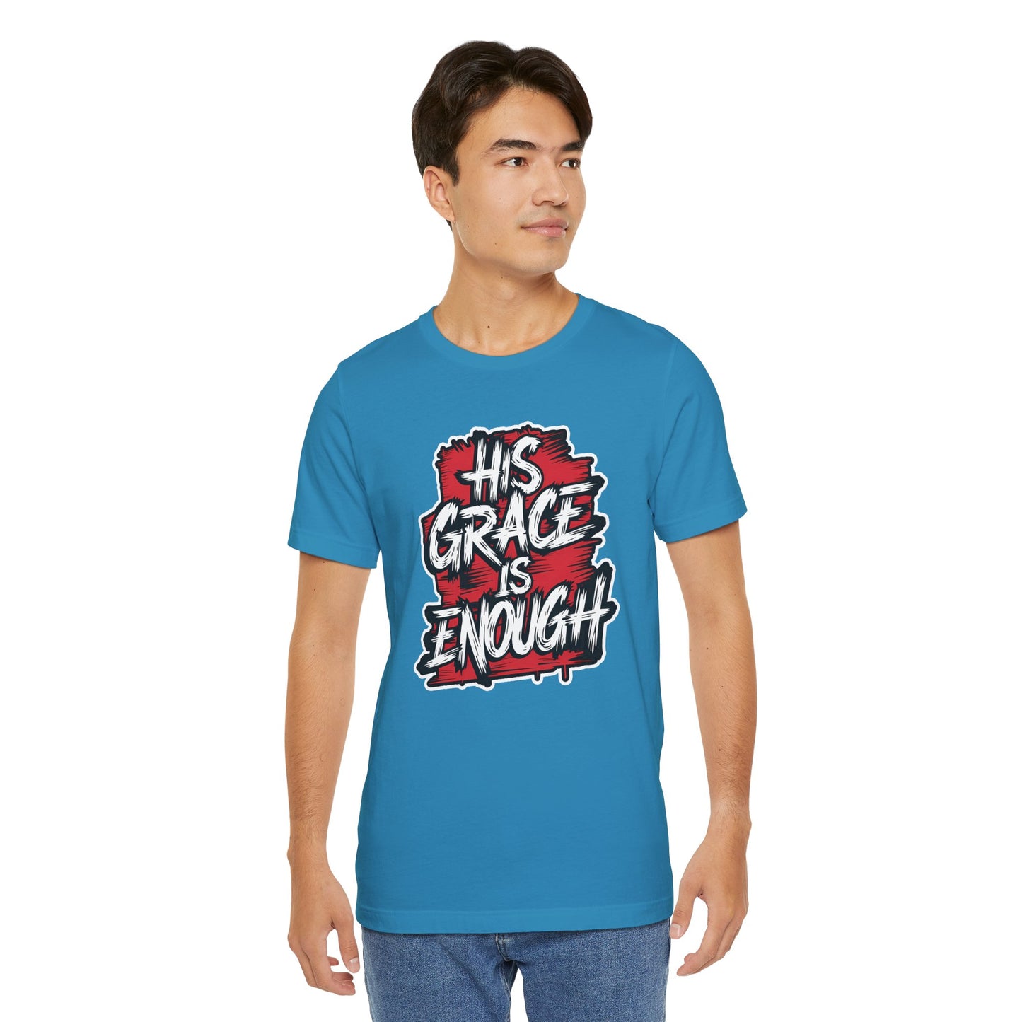 His Grace is Enough - Short Sleeve Tee