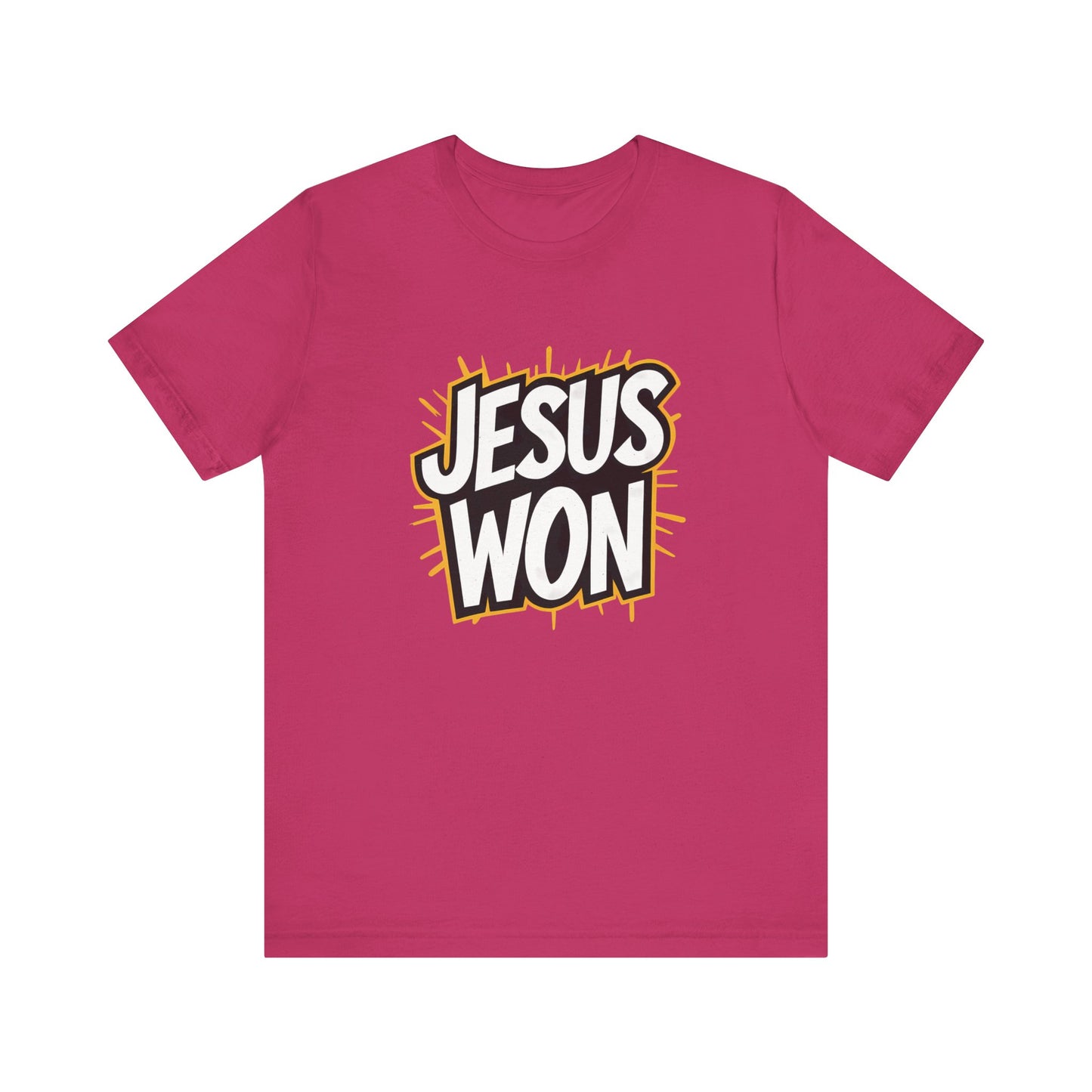 Jesus Won - Short Sleeve Tee
