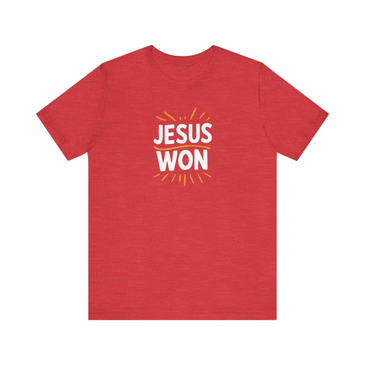 Jesus Won - Short Sleeve Tee