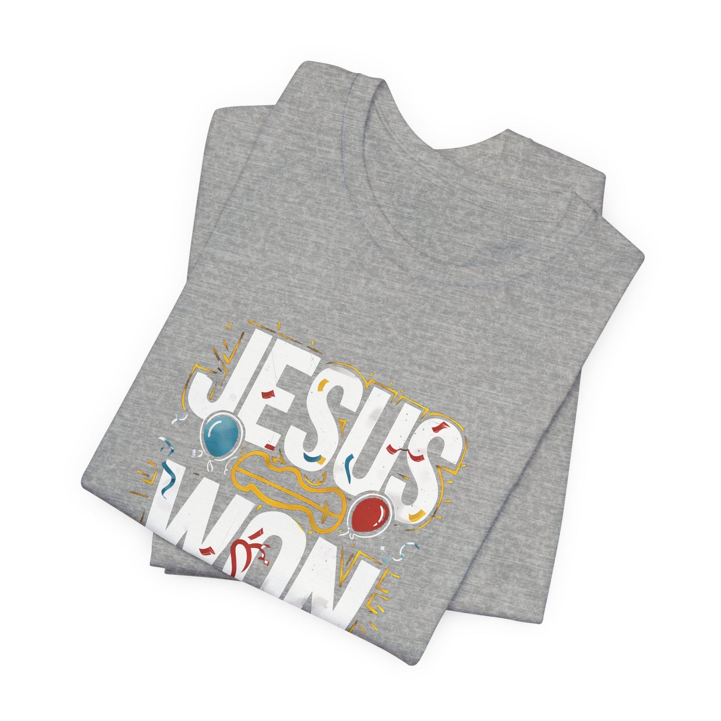 Jesus Won - Short Sleeve Tee