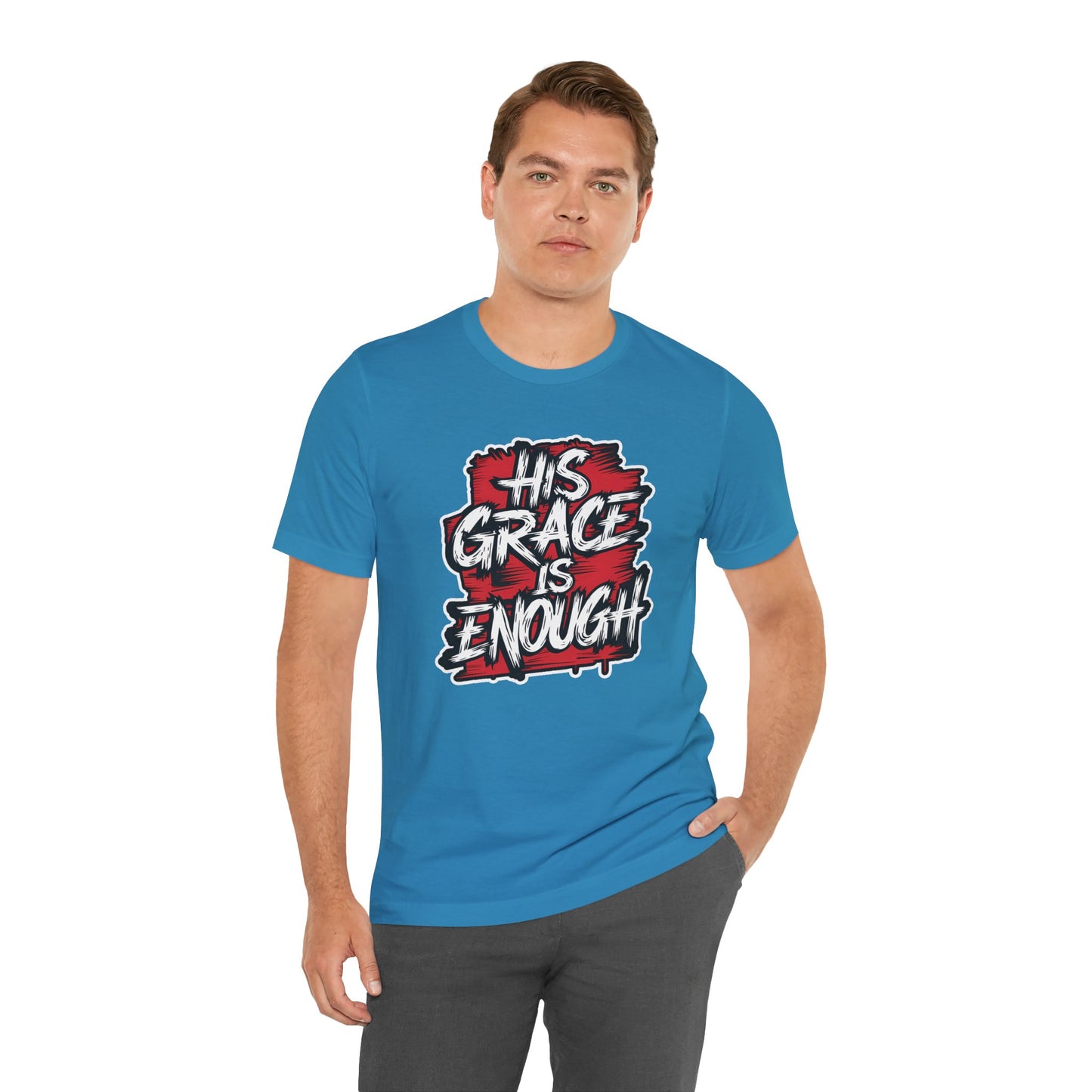 His Grace is Enough - Short Sleeve Tee