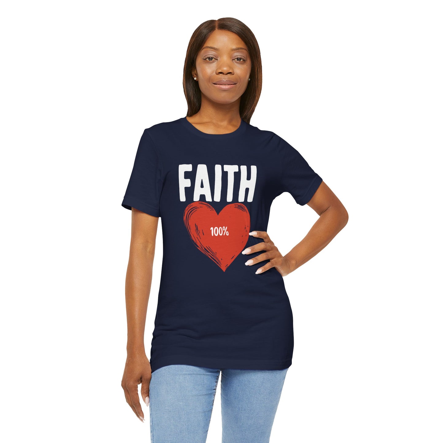 Faith 100% - Short Sleeve Tee