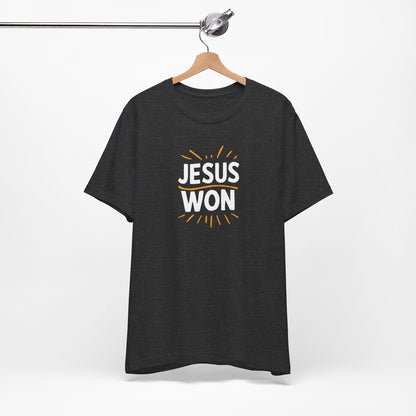 Jesus Won - Short Sleeve Tee