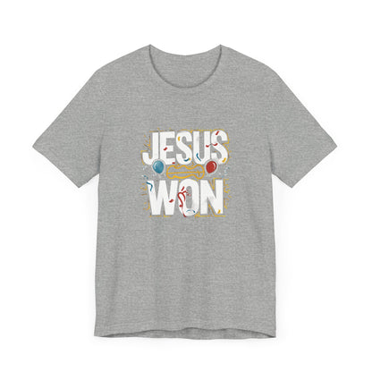 Jesus Won - Short Sleeve Tee