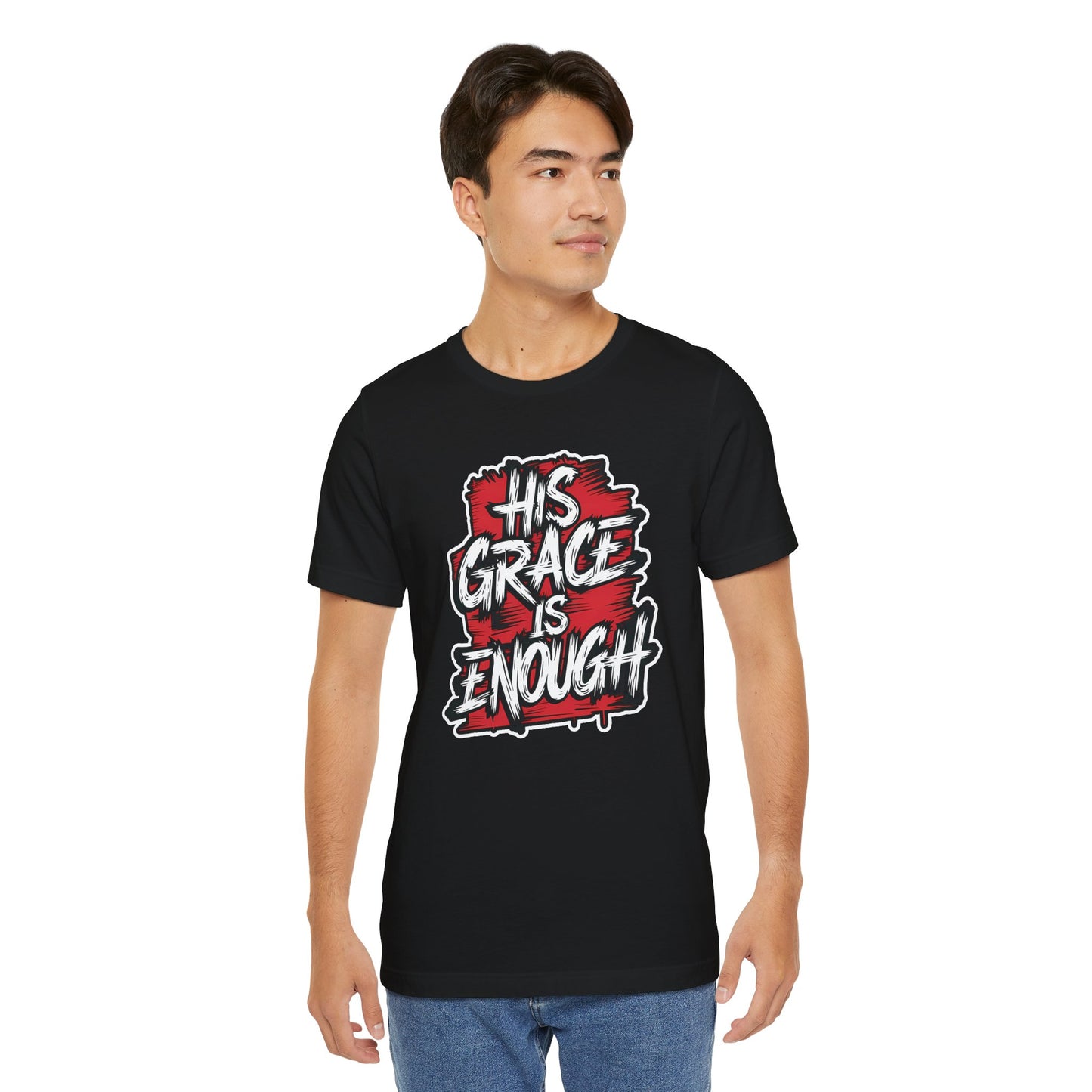 His Grace is Enough - Short Sleeve Tee