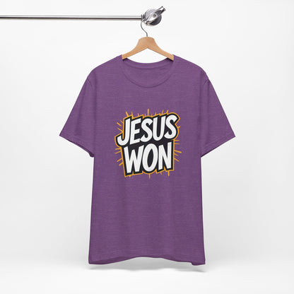 Jesus Won - Short Sleeve Tee