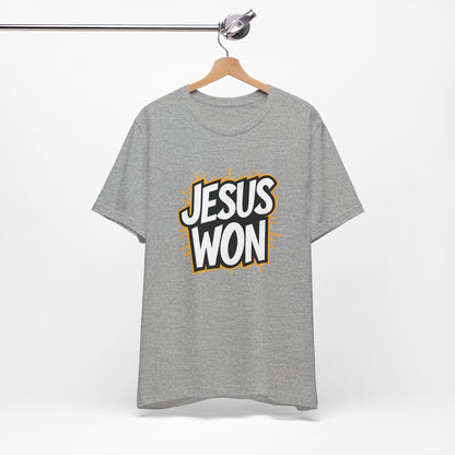 Jesus Won - Short Sleeve Tee