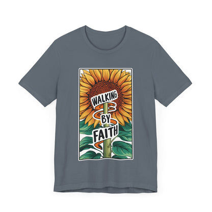 Walking By Faith - Short Sleeve Tee