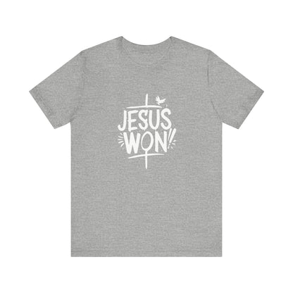 Jesus Won - Short Sleeve Tee