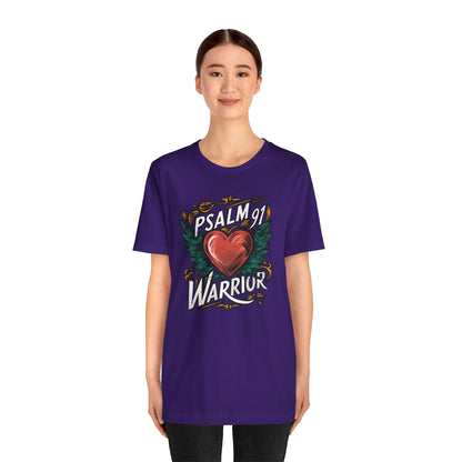 Psalm 91 Warrior - Short Sleeve Tee