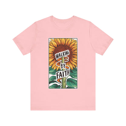 Walking By Faith - Short Sleeve Tee