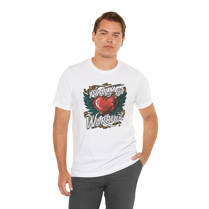 Psalm 91 Warrior - Short Sleeve Tee
