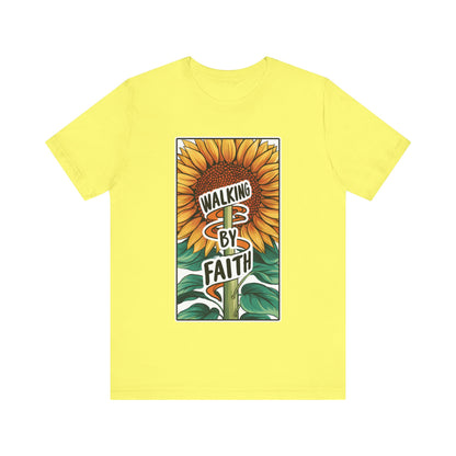 Walking By Faith - Short Sleeve Tee