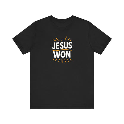 Jesus Won - Short Sleeve Tee
