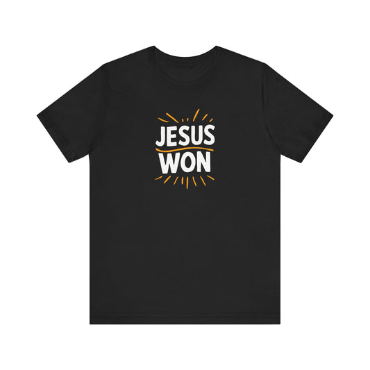 Jesus Won - Short Sleeve Tee