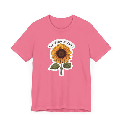Walking By Faith - Short Sleeve Tee