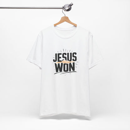 Jesus Won - Short Sleeve Tee