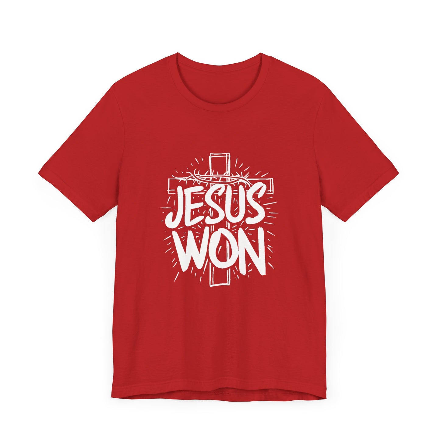 Jesus Won - Short Sleeve Tee