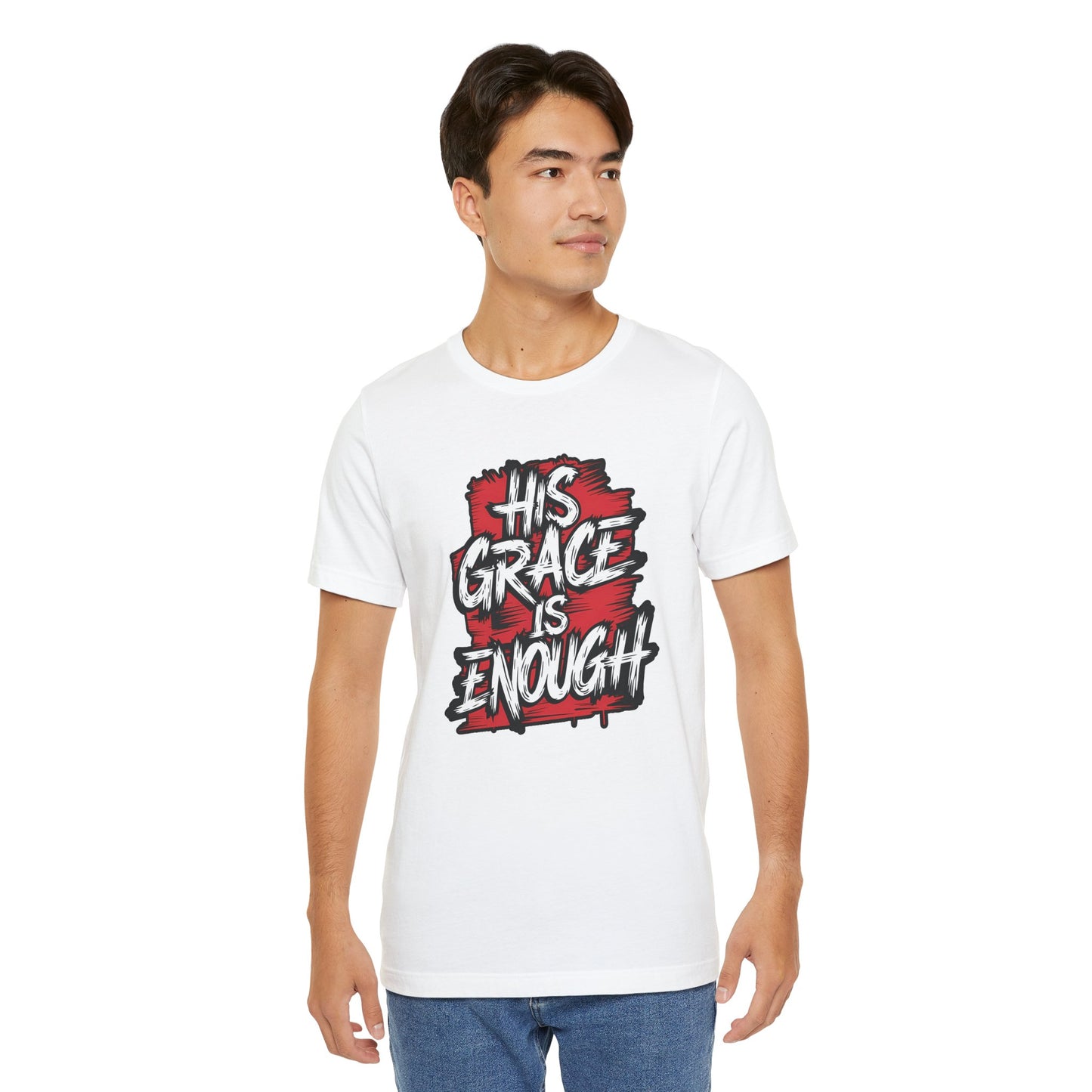 His Grace is Enough - Short Sleeve Tee