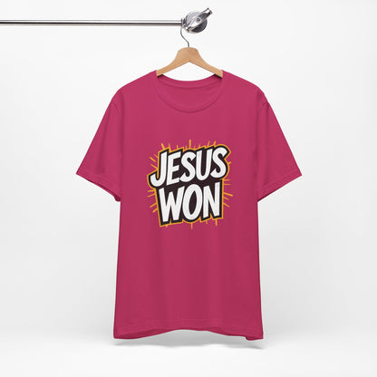 Jesus Won - Short Sleeve Tee