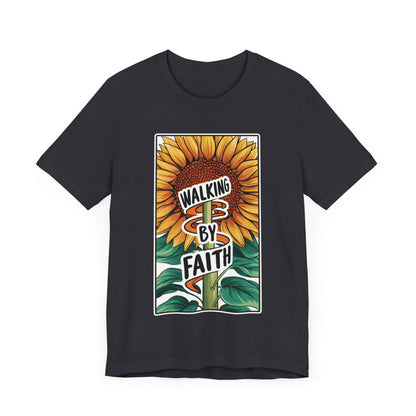 Walking By Faith - Short Sleeve Tee