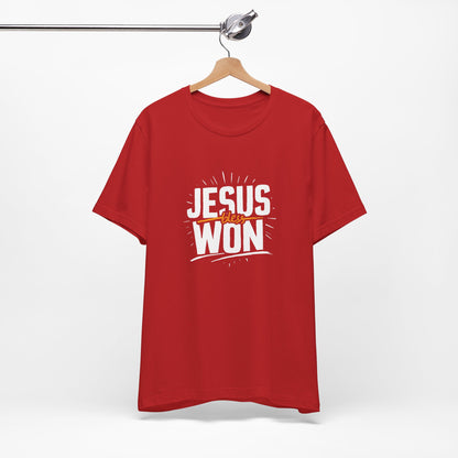 Jesus Won - Short Sleeve Tee