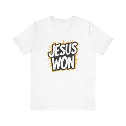 Jesus Won - Short Sleeve Tee
