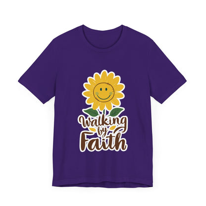 Walking By Faith - Short Sleeve Tee