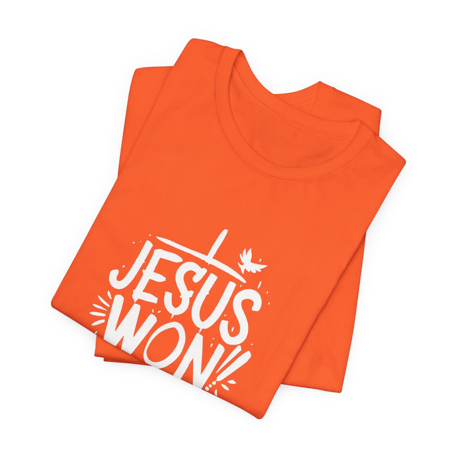 Jesus Won - Short Sleeve Tee