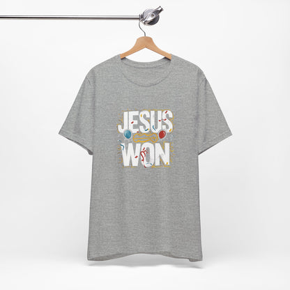 Jesus Won - Short Sleeve Tee