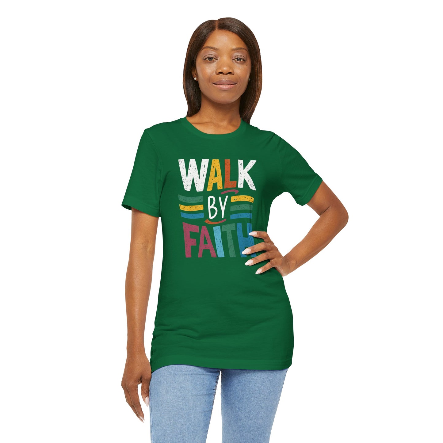 Walk by Faith - Short Sleeve Tee