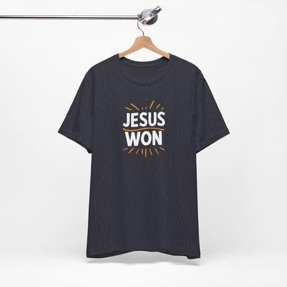 Jesus Won - Short Sleeve Tee