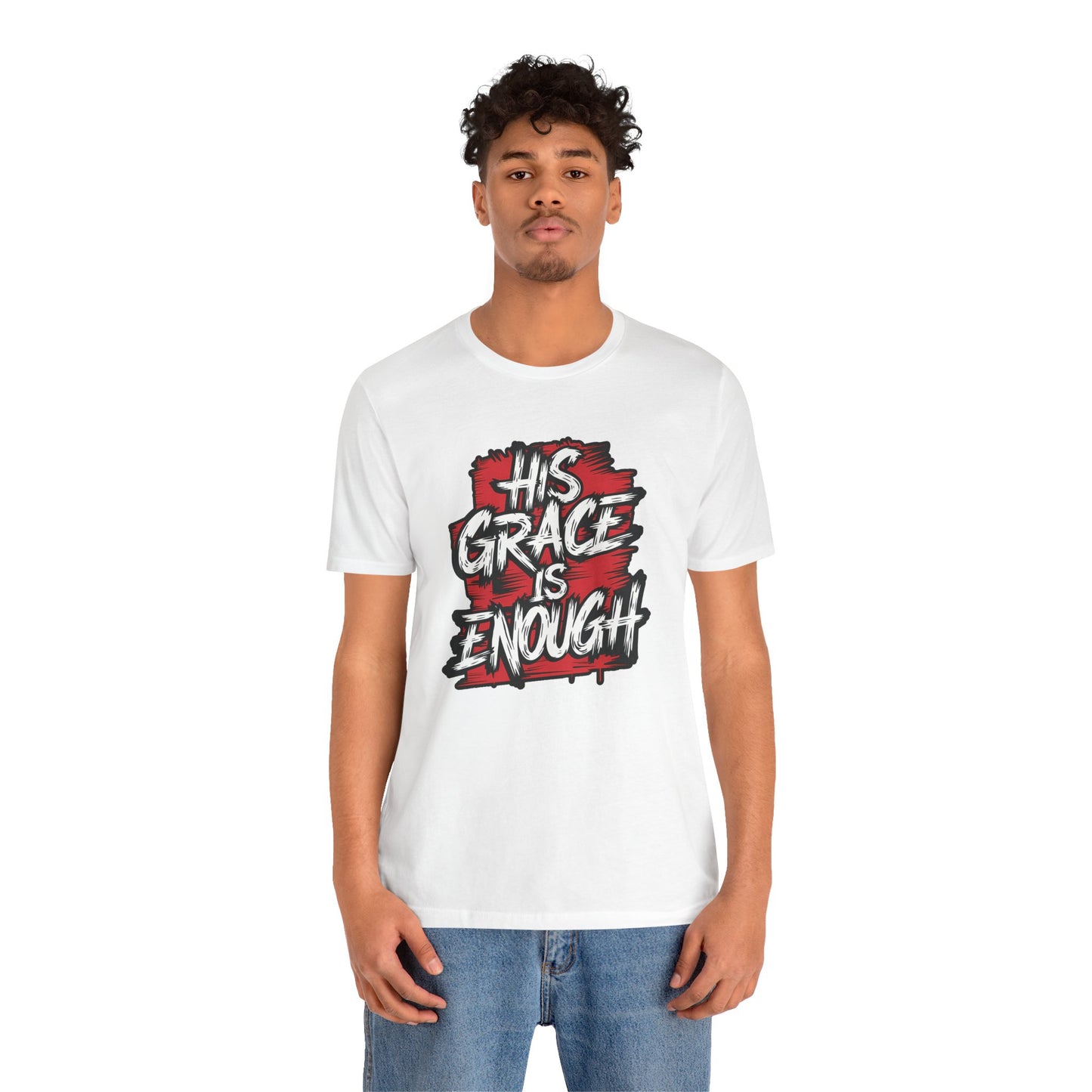 His Grace is Enough - Short Sleeve Tee