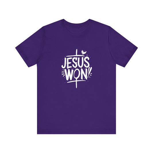 Jesus Won - Short Sleeve Tee